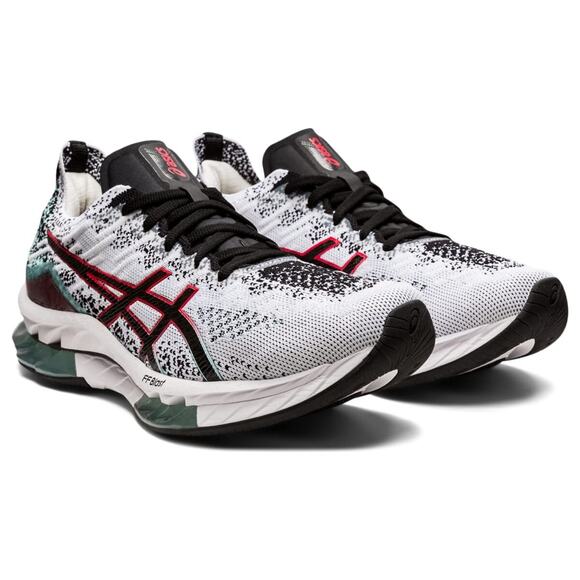 ASICS Kinsei Blast Men\'s Running Shoes White Black 1011B203-109 Size 8.5 US main image 7